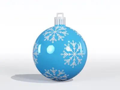 Christmas Ball Set 3D model