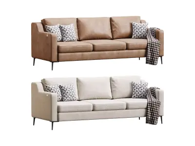 Sofa Halle L by Delavega 3D model