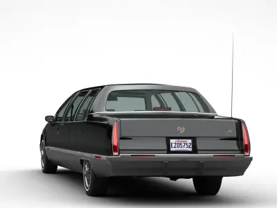 Cadillac Fleetwood Limousine 3D model