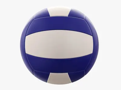 Classic volleyball 3D model