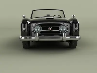 Nash Healey Pininfarina Roadster 3D model