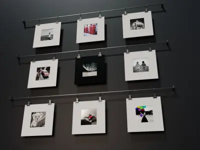 Photo Wall Deco Free low-poly 3D model