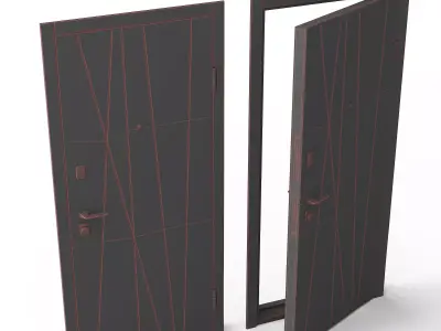 Efade Door 3D model