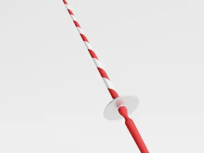 Jousting Lance 3D model