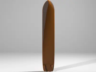 Surfboard - Type 3 3D model