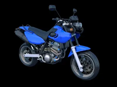 Muz Mastiff New Bike 3D Model Sports Bike Game Ready Low-poly 3D model