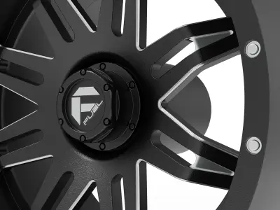 fuel off road LETHAL wheel 3d print model 3D print model