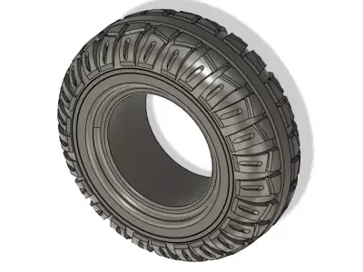 TEKERLEK-RUBBER tire 3D model