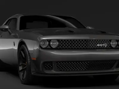 Dodge Challenger SRT Hellcat 2020 3D model