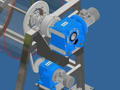 Compost Mixer 3D print model