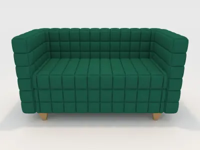 Sofa 2 Seater 10 3D model