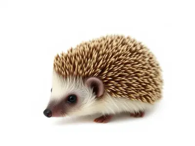 Realistic Hedgehog Model Pack for D Rendering and Games Low-poly 3D model