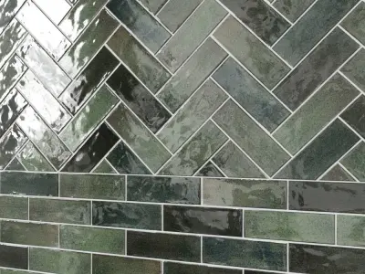 2X6 HERRINGBONE PATTERN 3D model