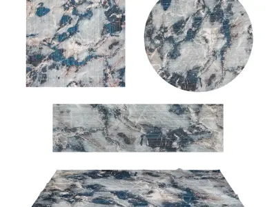 Rugs No 471 Low-poly 3D model