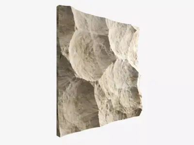 321-RockPanel sandstone wall texture 3D model