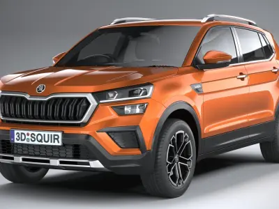 Skoda Kushaq 2021 3D model