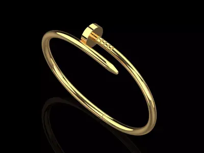 Juste un clou Bracelet 17 Size N111 3D print model