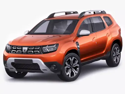 Dacia Duster 2022 3D model