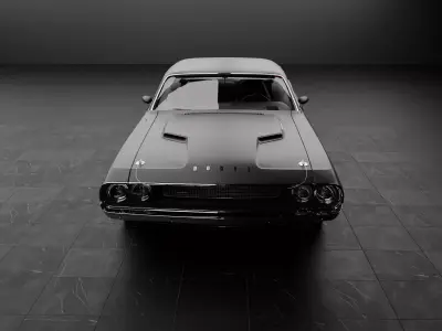 1970 Challenger RT 426 Hemi 3D model