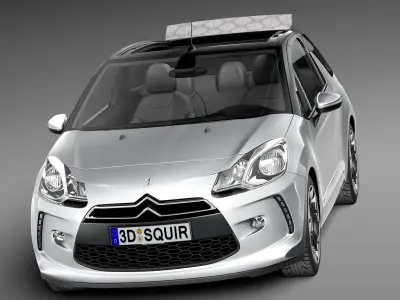 Citroen DS3 Cabrio 2013 3D model