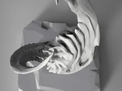 Beksinki s Crescent 3D print model