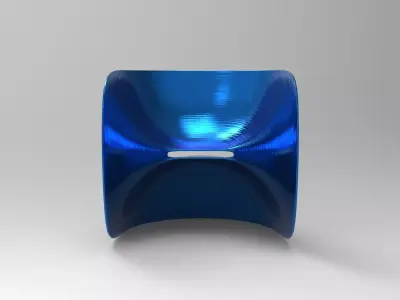 Balyu Chair Low-poly 3D model