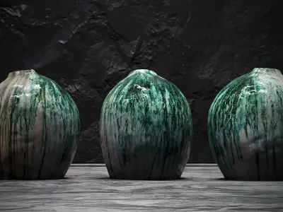 Authentic vase by Empath Ceramics 3D model