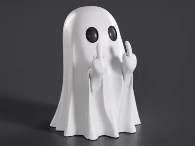 Rude Ghost 3D model