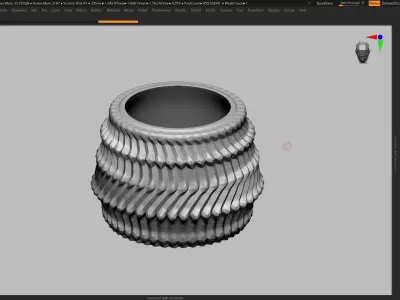 vase 3d print 489  3D print model