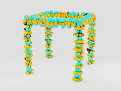 Ballon Decor 9 object 3D model