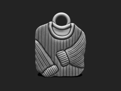 Christmas Sweater for 3D Print - Navidad - Christmas Decor 3D print model
