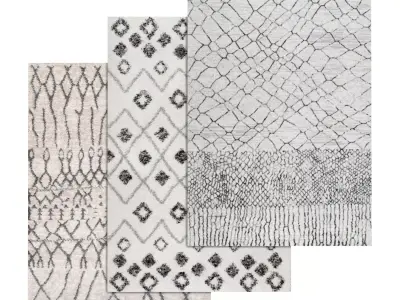 Rug Set 1634 3D model