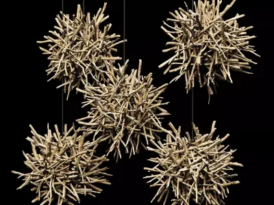 Panel Big Rock block stone n1 3D model