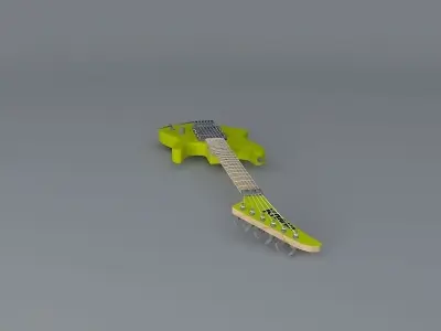Kramer Nightswan guitar Free 3D model