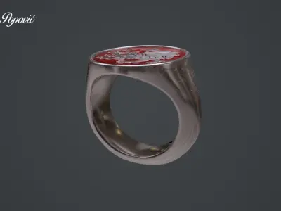 Ring of the Order of the Dragon 3D model