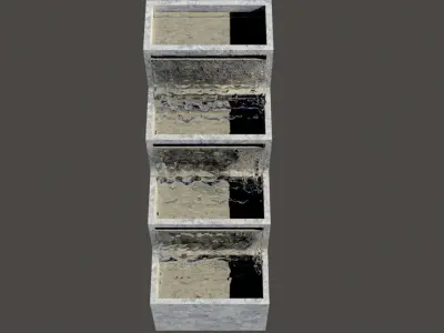 Water Feature Free 3D model