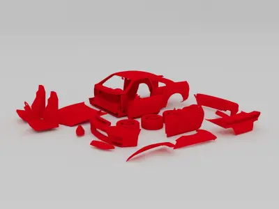 Nissan Skyline R33 3D print 3D print model