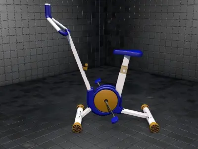 Stationary Bike  3D model