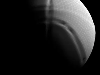 Vintage Basket Ball Low-poly 3D model