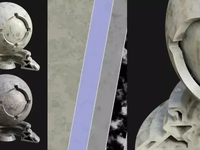 Patina Materials 19-20 - PBR - Seamless - 4k - SBSAR Texture