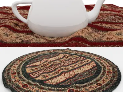 Rugs No 405 Low-poly 3D model