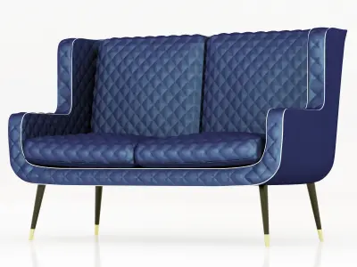 Baxter Dolly Sofa 3D model
