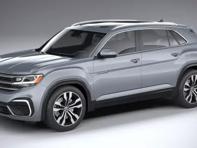 Volkswagen Atlas Cross Sport R-Line 2021 3D model