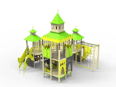 Khortytsa Childrens Complex Free 3D model