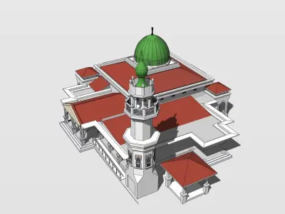 Mosque03 3D model