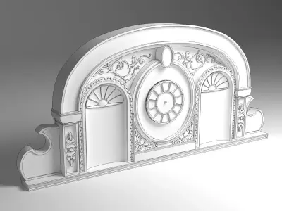 Wedding Stage 3D model 12