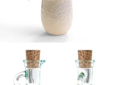 ZARA Home Decor Collection 3D model