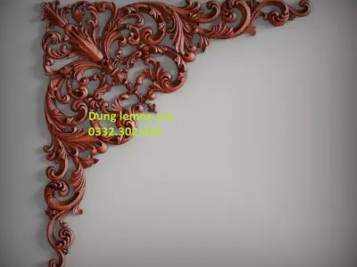 neoclassical 3d archway 3D print model