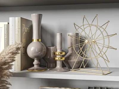 Decorative Set 44 3D model