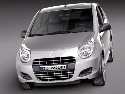 Suzuki Alto GL 2009-2012 3D model